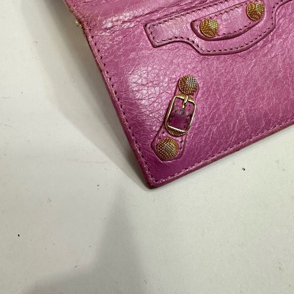 Balenciaga Osaka Pink Leather 6 Ring Key Holder - Picture 9 of 10